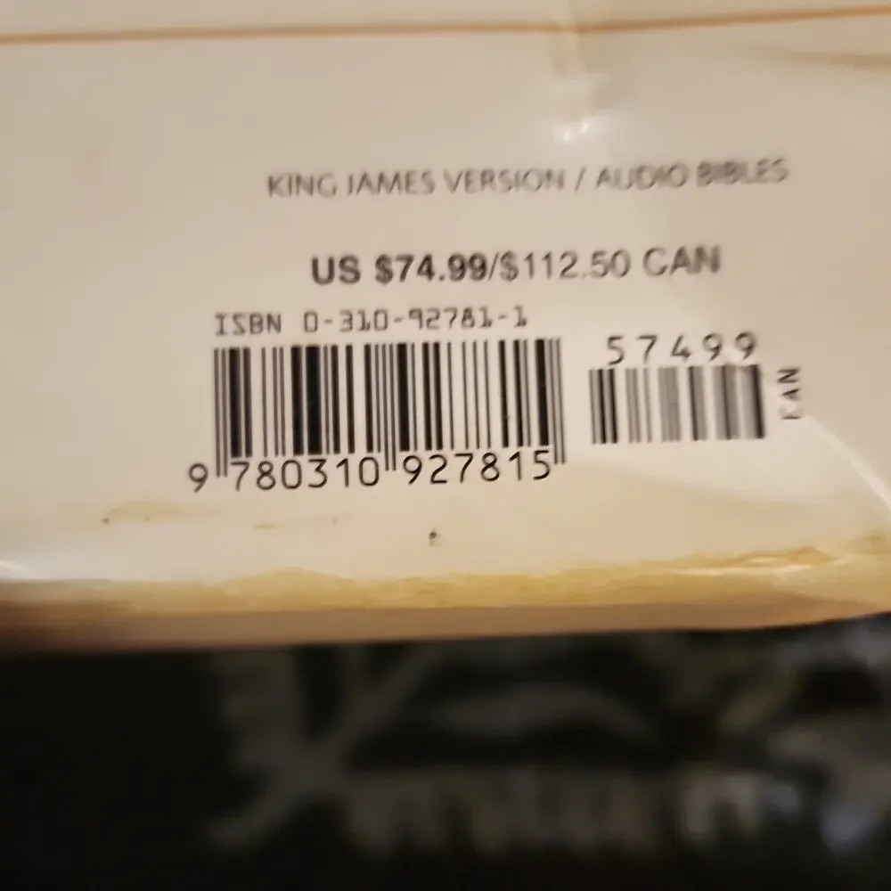 Zondervan KJV Dramatized Unabridged Audio Bible 64 CDs King James Version